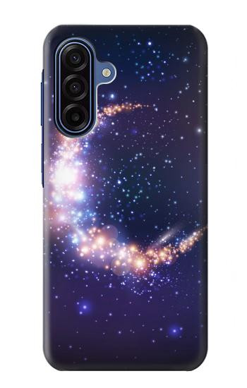 S3324 彎月・月・ギャラクシー Crescent Moon Galaxy Samsung Galaxy A17, A18 バックケース、フリップケース・カバー