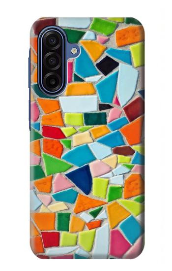 S3391 モザイクアートグラフィック Abstract Art Mosaic Tiles Graphic Samsung Galaxy A17 バックケース、フリップケース・カバー