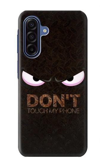 S3412 私の携帯に触るな Do Not Touch My Phone Samsung Galaxy A17 バックケース、フリップケース・カバー