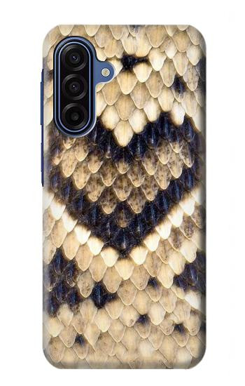 S3417 ダイヤモンドガラガラヘビグラフィックプリント Diamond Rattle Snake Graphic Print Samsung Galaxy A17 バックケース、フリップケース・カバー