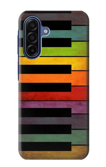 S3451 カラフルなピアノ Colorful Piano Samsung Galaxy A17 バックケース、フリップケース・カバー