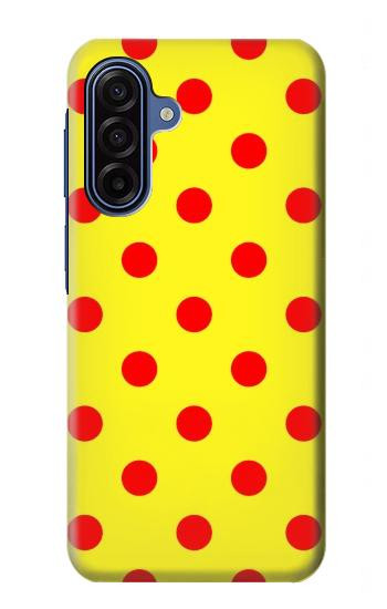S3526 赤い水玉 Red Spot Polka Dot Samsung Galaxy A17, A18 バックケース、フリップケース・カバー