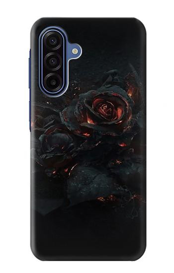 S3672 バーンドローズ Burned Rose Samsung Galaxy A17 バックケース、フリップケース・カバー