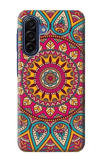 S3694 ヒッピーアートパターン Hippie Art Pattern Samsung Galaxy A17 バックケース、フリップケース・カバー