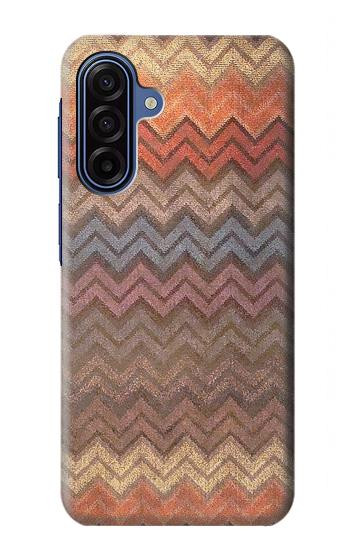 S3752 ジグザグ生地パターングラフィックプリント Zigzag Fabric Pattern Graphic Printed Samsung Galaxy A17 バックケース、フリップケース・カバー