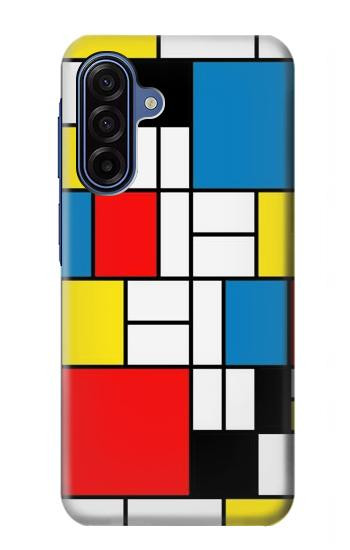 S3814 ピエトモンドリアン線画作曲 Piet Mondrian Line Art Composition Samsung Galaxy A17 バックケース、フリップケース・カバー
