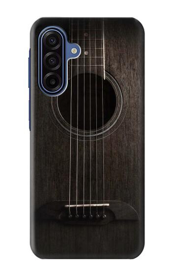 S3834 ブラックギター Old Woods Black Guitar Samsung Galaxy A17 バックケース、フリップケース・カバー
