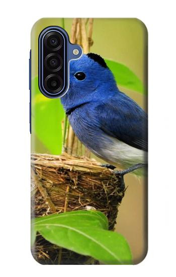 S3839 幸福の青い 鳥青い鳥 Bluebird of Happiness Blue Bird Samsung Galaxy A17, A18 バックケース、フリップケース・カバー