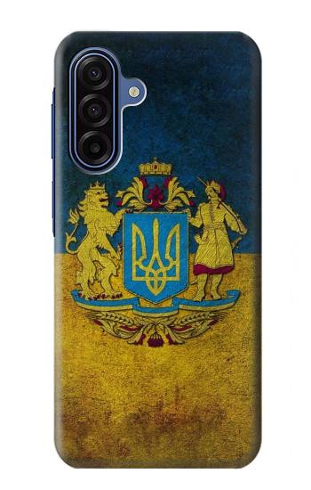 S3858 ウクライナ ヴィンテージ旗 Ukraine Vintage Flag Samsung Galaxy A17 バックケース、フリップケース・カバー