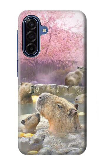 S4030 カピバラ 温泉 Capybara Hot Spring Samsung Galaxy A17 バックケース、フリップケース・カバー