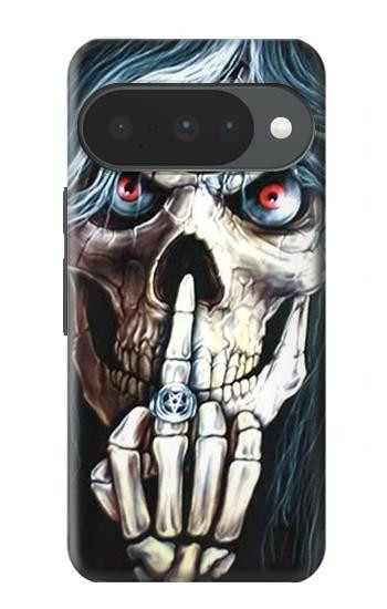 S0222 スカルペンタグラム 五芒星 Skull Pentagram Google Pixel 10, 10 Pro バックケース、フリップケース・カバー