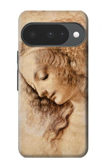 S1045 レオナルドダヴィンチ女性の頭 Leonardo da Vinci Woman's Head Google Pixel 10, 10 Pro バックケース、フリップケース・カバー