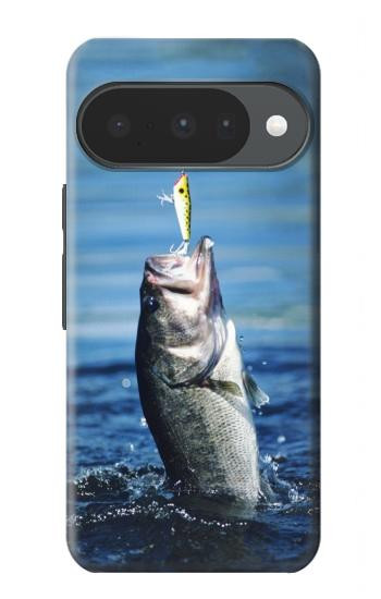 S1594 バス釣り Bass Fishing Google Pixel 10, 10 Pro バックケース、フリップケース・カバー