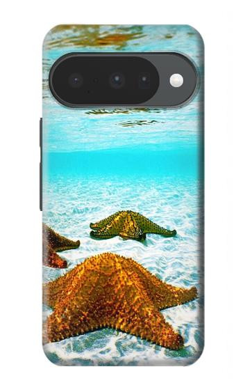 S1679 ヒトデ 海 浜 Starfish Sea Beach Google Pixel 10, 10 Pro バックケース、フリップケース・カバー