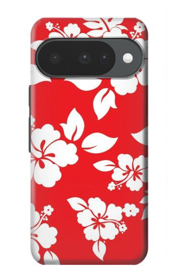 S1949 ハワイのハイビスカス柄 Hawaiian Hibiscus Pattern Google Pixel 10, 10 Pro バックケース、フリップケース・カバー