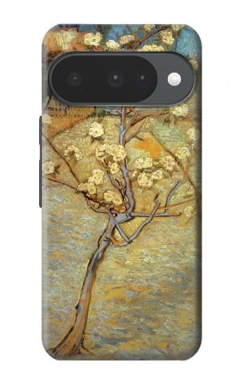 S1978 ヴァン・ゴッホ ピアツリー満開 Van Gogh Letter Pear Tree Blossom Google Pixel 10, 10 Pro バックケース、フリップケース・カバー