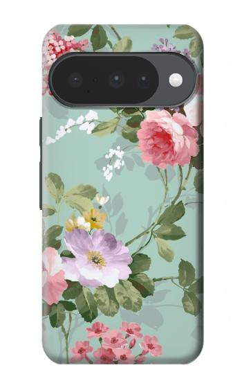 S2178 花アートの絵画 Flower Floral Art Painting Google Pixel 10, 10 Pro バックケース、フリップケース・カバー