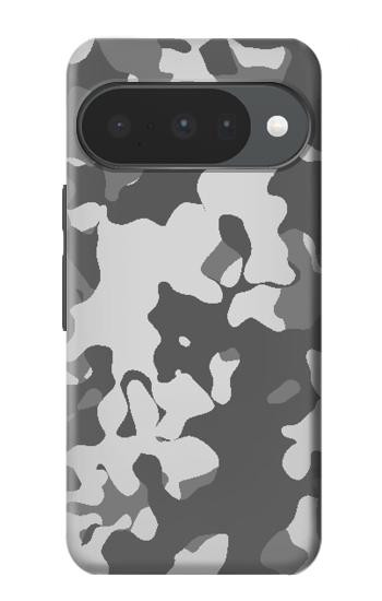 S2186 グレー迷彩グラフィックプリント Gray Camo Camouflage Graphic Printed Google Pixel 10, 10 Pro バックケース、フリップケース・カバー