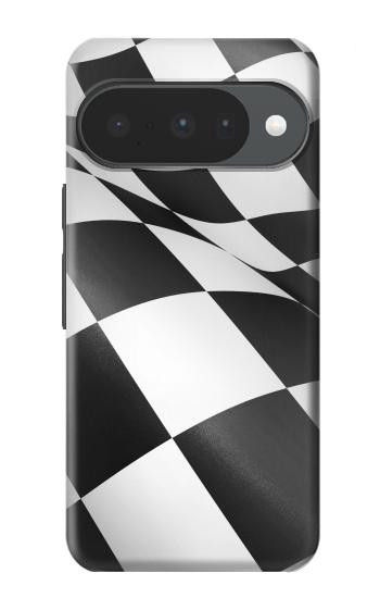 S2408 市松模様のスポーツ レース旗 Checkered Winner Flag Google Pixel 10, 10 Pro バックケース、フリップケース・カバー