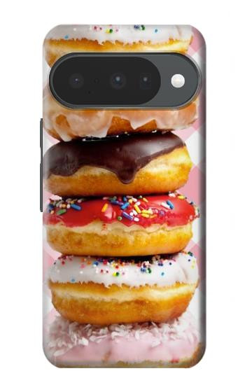 S2431 ファンシー甘いドーナツ Fancy Sweet Donuts Google Pixel 10, 10 Pro バックケース、フリップケース・カバー