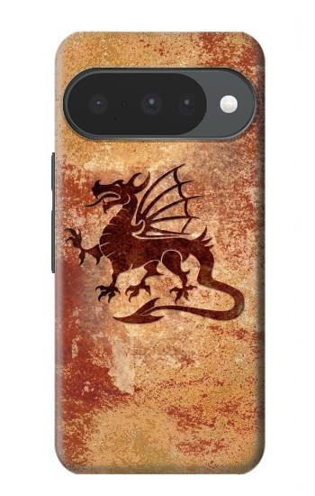 S2485 ドラゴンメタルグラフィックプリント Dragon Metal Texture Graphic Printed Google Pixel 10, 10 Pro バックケース、フリップケース・カバー