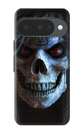 S2585 スカルペンタグラム Evil Death Skull Pentagram Google Pixel 10, 10 Pro バックケース、フリップケース・カバー