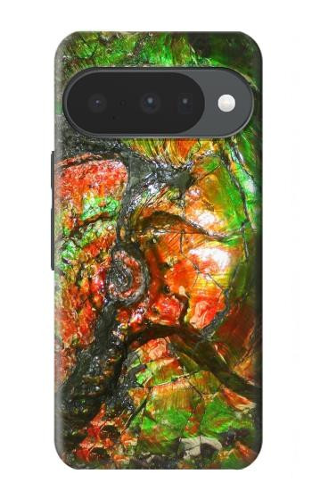 S2694 アンモナイト化石 Ammonite Fossil Google Pixel 10, 10 Pro バックケース、フリップケース・カバー