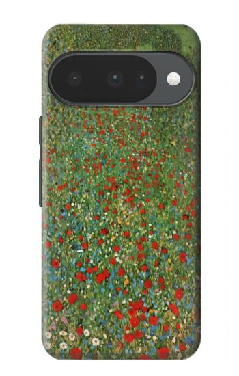 S2872 グスタフ・クリムト けしの野 Gustav Klimt Poppy Field Google Pixel 10, 10 Pro バックケース、フリップケース・カバー