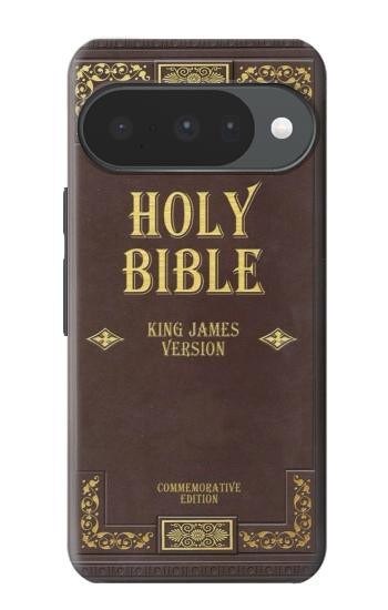S2889 聖書 Holy Bible Cover King James Version Google Pixel 10, 10 Pro バックケース、フリップケース・カバー
