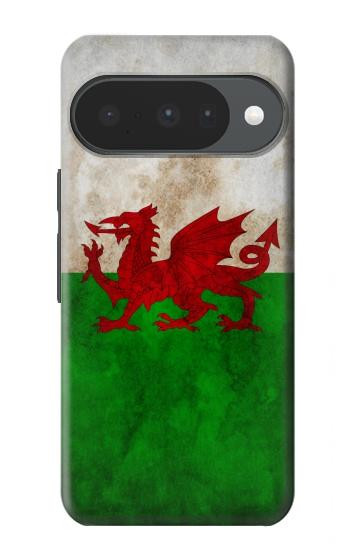 S2976 ウェールズサッカー Wales Football Soccer Red Dragon Flag Google Pixel 10, 10 Pro バックケース、フリップケース・カバー