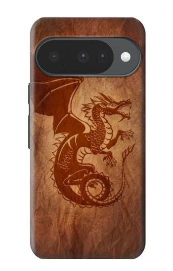 S3086 レッド・ドラゴン Red Dragon Tattoo Google Pixel 10, 10 Pro バックケース、フリップケース・カバー