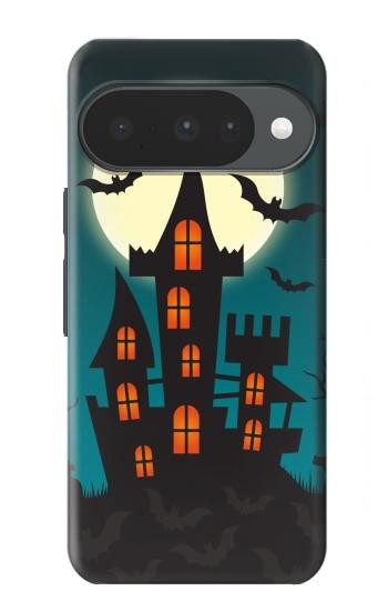 S3268 ハロウィンフェスティバル城 Halloween Festival Castle Google Pixel 10, 10 Pro バックケース、フリップケース・カバー