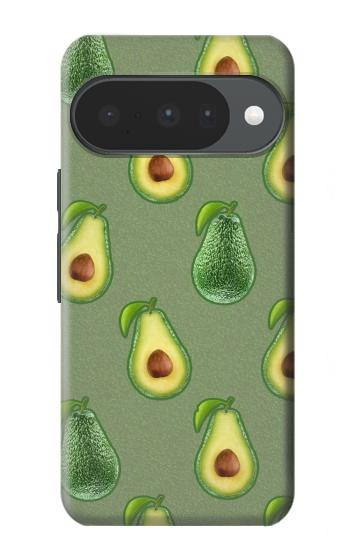 S3285 アボカドパターン Avocado Fruit Pattern Google Pixel 10, 10 Pro バックケース、フリップケース・カバー