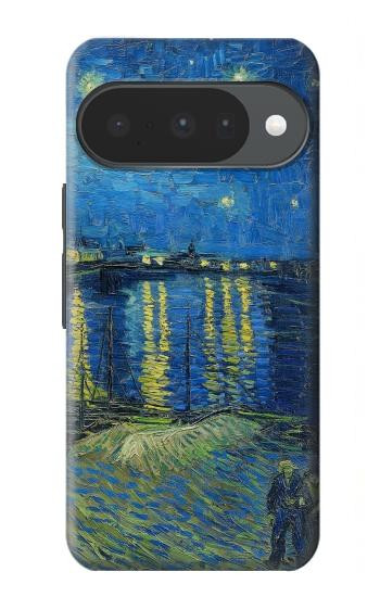 S3336 ヴァン・ゴッホローソンの星空 Van Gogh Starry Night Over the Rhone Google Pixel 10, 10 Pro バックケース、フリップケース・カバー