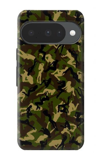 S3356 セクシーガールズカモ 迷彩 Sexy Girls Camo Camouflage Google Pixel 10, 10 Pro バックケース、フリップケース・カバー
