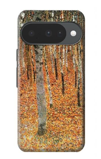 S3380 グスタフ・クリムト バーチフォレスト Gustav Klimt Birch Forest Google Pixel 10, 10 Pro バックケース、フリップケース・カバー