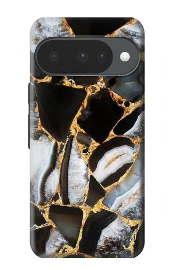 S3419 金の大理石のグラフィックプリント Gold Marble Graphic Print Google Pixel 10, 10 Pro バックケース、フリップケース・カバー