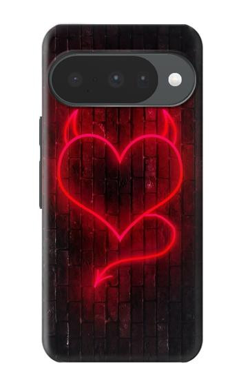 S3682 デビルハート Devil Heart Google Pixel 10, 10 Pro バックケース、フリップケース・カバー