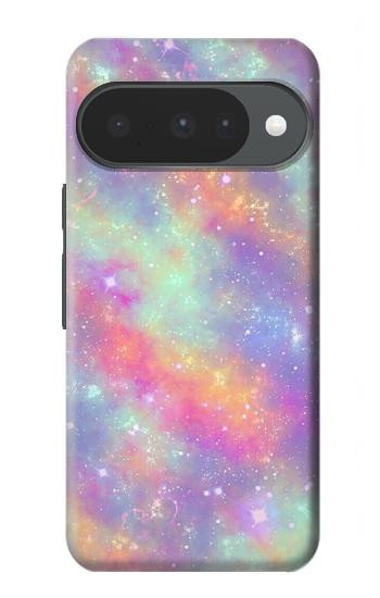 S3706 パステルレインボーギャラクシーピンクスカイ Pastel Rainbow Galaxy Pink Sky Google Pixel 10, 10 Pro バックケース、フリップケース・カバー