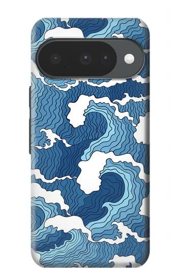 S3751 波のパターン Wave Pattern Google Pixel 10, 10 Pro バックケース、フリップケース・カバー