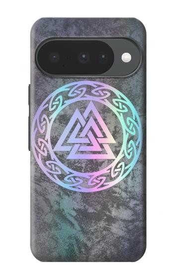 S3833 Walknat オーディン Watans Knot Hrungnir Heart Valknut Odin Wotans Knot Hrungnir Heart Google Pixel 10, 10 Pro バックケース、フリップケース・カバー