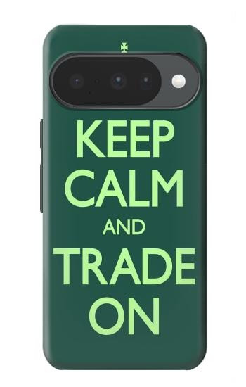 S3862 落ち着いてトレード Keep Calm and Trade On Google Pixel 10, 10 Pro バックケース、フリップケース・カバー