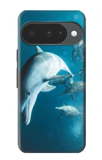 S3878 イルカ Dolphin Google Pixel 10, 10 Pro バックケース、フリップケース・カバー