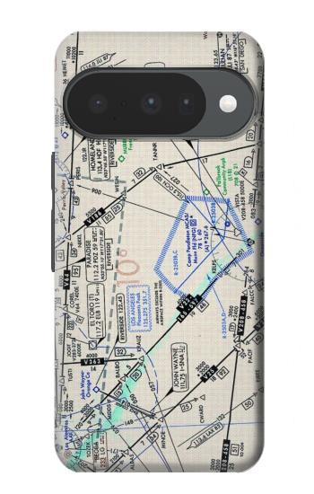 S3882 フライング エンルート チャート Flying Enroute Chart Google Pixel 10, 10 Pro バックケース、フリップケース・カバー