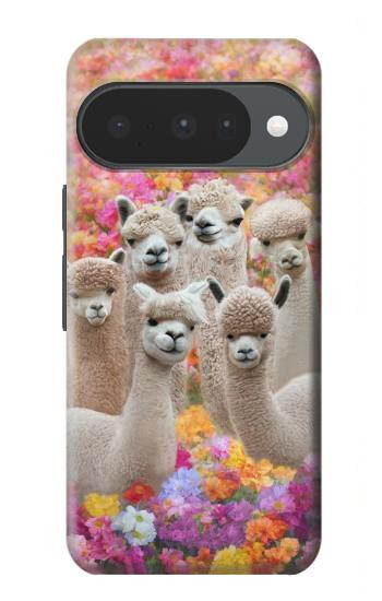S3916 アルパカファミリー ベビーアルパカ Alpaca Family Baby Alpaca Google Pixel 10, 10 Pro バックケース、フリップケース・カバー