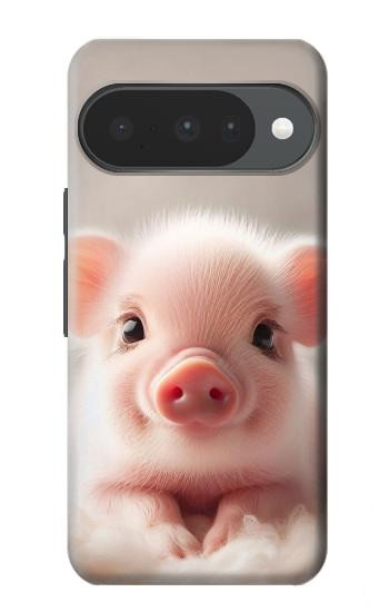 S3979 かわいい赤ちゃんブタ Cute Baby Pig Google Pixel 10, 10 Pro バックケース、フリップケース・カバー