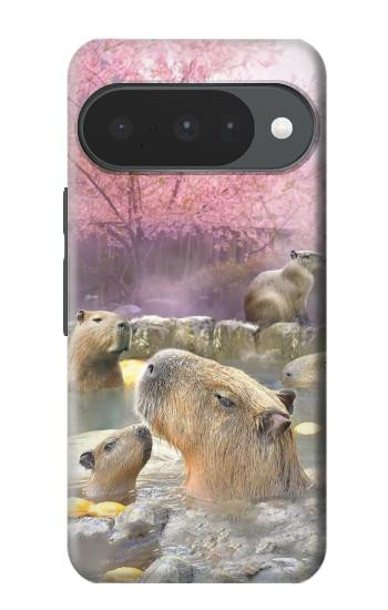 S4030 カピバラ 温泉 Capybara Hot Spring Google Pixel 10, 10 Pro バックケース、フリップケース・カバー