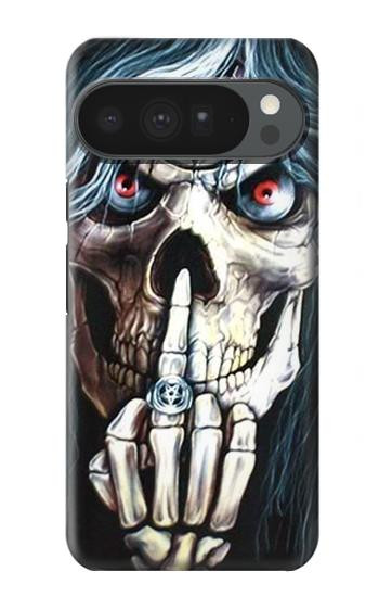S0222 スカルペンタグラム 五芒星 Skull Pentagram Google Pixel 10 Pro XL バックケース、フリップケース・カバー