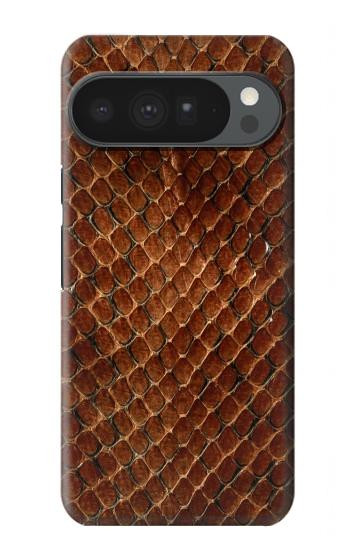 S0555 蛇の皮膚 グラフィックプリント Snake Skin Google Pixel 10 Pro XL バックケース、フリップケース・カバー
