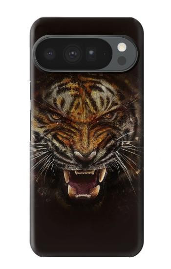 S0575 虎の顔 Tiger Face Google Pixel 10 Pro XL バックケース、フリップケース・カバー